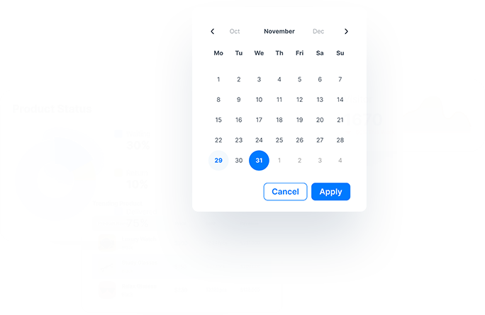 Corporate service website homepage