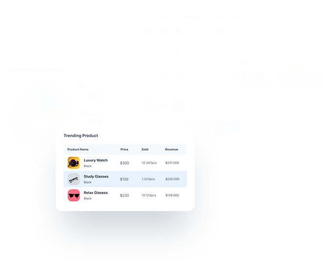 Agency web design with contact section